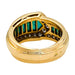 Bague 51 Bague Van Cleef & Arpels "Ceinture" en or jaune, diamants et émeraudes. 58 Facettes 29893