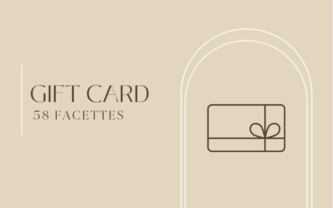 Gift Cards Carte cadeau bijoux 58 Facettes 58 Facettes