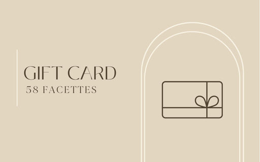 Gift Cards Carte cadeau bijoux 58 Facettes 58 Facettes