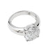 Ring 53 4,20 carat diamond solitaire ring in white gold. 58 Facettes 30277