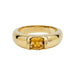 Ring 59 Chaumet ring in yellow gold and citrine. 58 Facettes 30461
