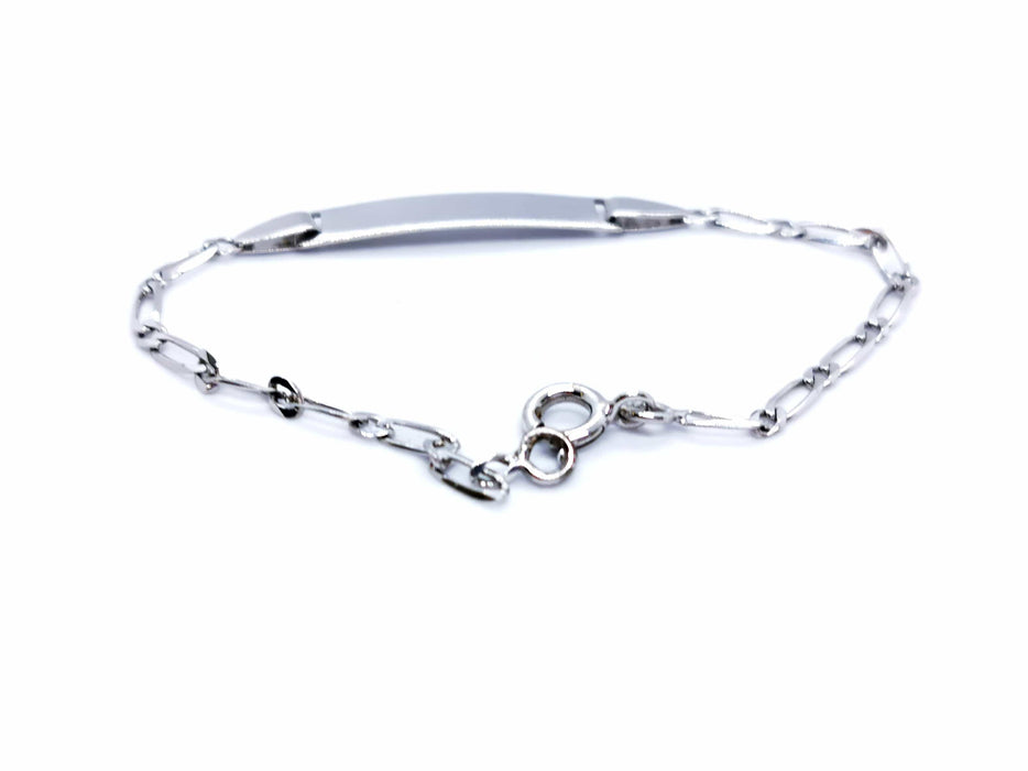 Bracelet Bracelet Gourmette Or blanc 58 Facettes 951133CN