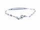 Bracelet Bracelet Gourmette Or blanc 58 Facettes 951133CN