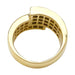 Ring 53.5 You & me ring in yellow gold and diamonds. 58 Facettes 29959