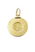 Medal pendant of the Virgin Lourdes 58 Facettes 28991