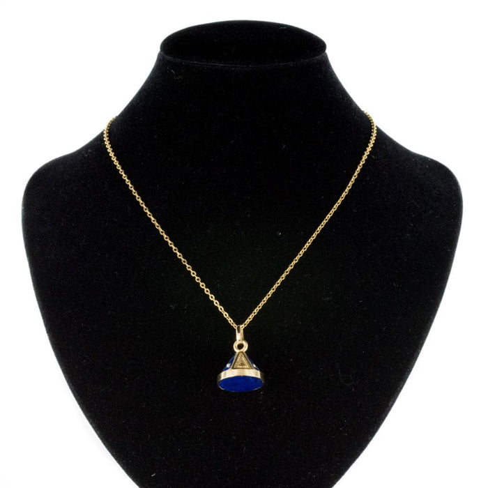 Pendentif Pendentif cachet lapis lazuli perles fines 58 Facettes 19-105