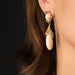 Boucles d'oreilles Boucles d'oreilles corail peau d'ange et or 58 Facettes 19-179