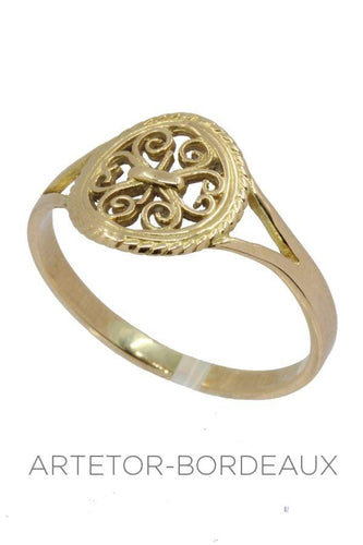 Bague 62 Bague filigrane 58 Facettes 34831-1