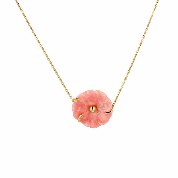 Collier Collier or et rhodochrosite 58 Facettes 20-541A