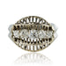 Bague 59 Bague diamants or blanc vintage 58 Facettes 15-286-59