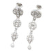 Earrings Cartier “Himalia” model dangling earrings in white gold, diamonds. 58 Facettes 29720