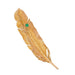 Broche Broche vintage plume en or et émeraude 58 Facettes 21-279