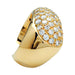 Ring 55 Chaumet ring, “Homage to Venice” model, in yellow gold and diamonds. 58 Facettes 27829-1