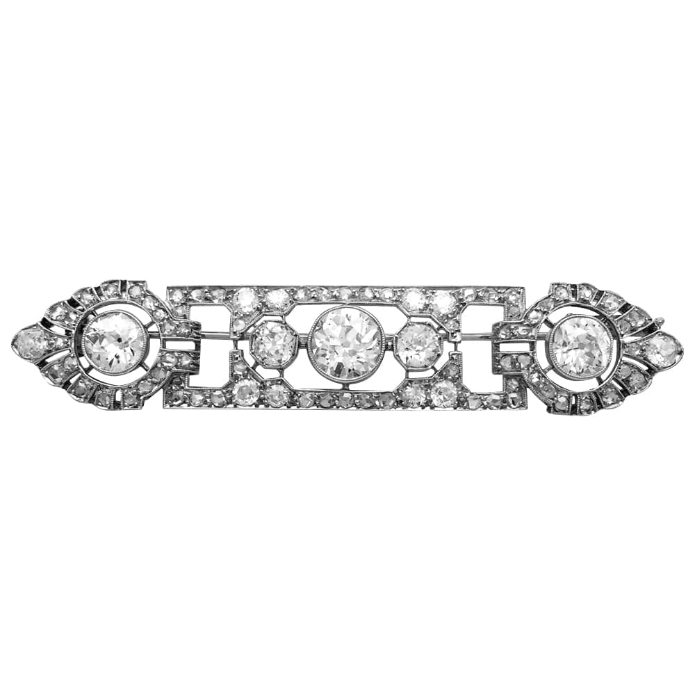 Broche Bijou Mauboussin Or Jaune 18 Carats Et Diamants - Modèle 5240 - Occasion