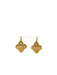 Dormeuses earrings in yellow gold and fine pearls 58 Facettes J268