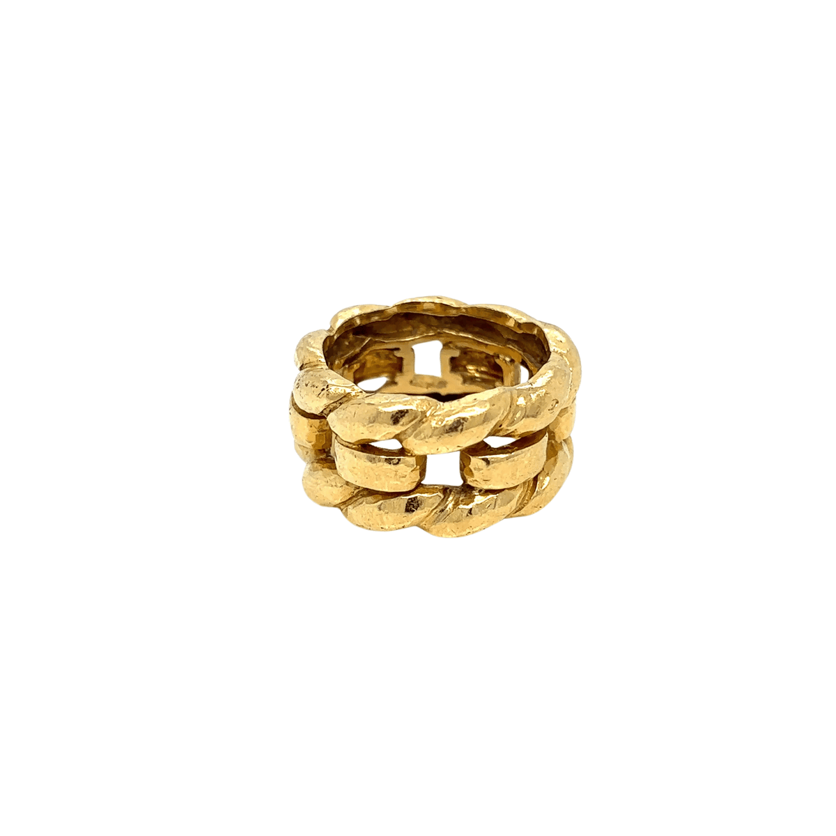 Bague Unisexe Or 18K Avec Diamant - Taille 63/64 - Occasion Parfait état