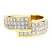 Ring 53.5 You & me ring in yellow gold and diamonds. 58 Facettes 29959
