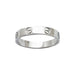 Ring 57 Cartier “Love” ring in white gold. 58 Facettes 30258