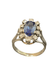 Ring 55.5 Sapphire Ring Diamond Entourage White Gold 58 Facettes
