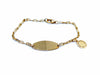 Bracelet Bracelet Gourmette Or jaune 58 Facettes 997384CN