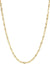 Twisted mesh chain necklace 58 Facettes 37311