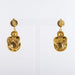 Boucles d'oreilles Pendants d'oreilles anciens or jaune 58 Facettes 19-178D