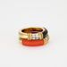 Ring 49 FRED - Isaure Coral Onyx Ring 58 Facettes KZ6