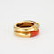 Bague 49 FRED - Bague Isaure Corail Onyx 58 Facettes KZ6
