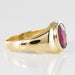 Ring 62 Old ruby ​​bangle ring in yellow gold 58 Facettes 20-228-59