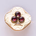 Brooch Old brooch garnets cabochons and diamonds 58 Facettes 17-283