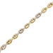 Bracelet Cartier 3 gold bracelet, coffee bean mesh. 58 Facettes 30099