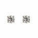 Stud earrings in diamonds and white gold 58 Facettes 21-317A