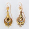Boucles d'oreilles Pendants d'oreilles anciens perles fines 58 Facettes 19-303
