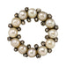 Broche Broche ancienne ronde perles fines et diamants 58 Facettes 20-389