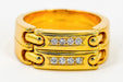 Ring 61 Pequignet Ring Yellow gold Diamond 58 Facettes 00330CN