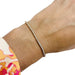 Bracelet Diamond and rose gold line bracelet. 58 Facettes 30577