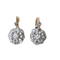 Boucles d'oreilles Boucles d'oreilles Or jaune, Platine, Diamants 58 Facettes