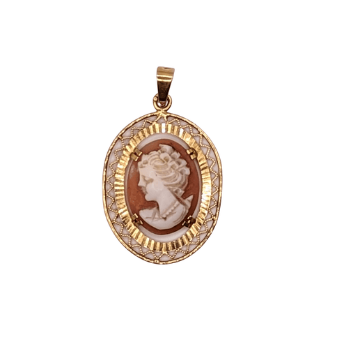 Pendentif Camée en pendentif 58 Facettes