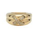 Ring 56 Chaumet ring, “Liens”, yellow gold and diamonds. 58 Facettes 30056
