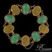 Bracelet Old Jade and Gold Bracelet 58 Facettes 11-147-5035920