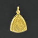 Virgin and Child Gold Medal Pendant 58 Facettes 14-329B