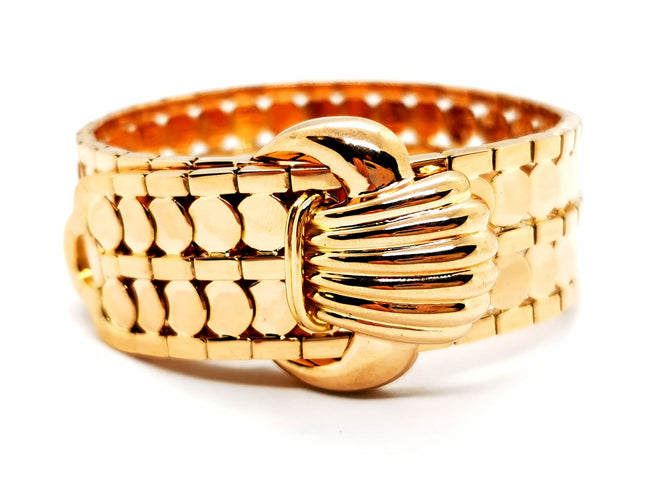 Bracelet Bracelet Manchette Or jaune 58 Facettes 1126572CN