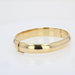Bracelet Oval gold bangle bracelet 58 Facettes 21-219