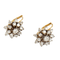 Boucles d'oreilles Dormeuses or jaune, diamants 58 Facettes