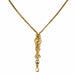 Collier Collier ancien or jaune coulant et main gantée 58 Facettes 20-384