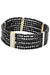 Bracelet Onyx and diamond bracelet 58 Facettes 12651