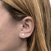 Boucles d'oreilles Puces d'oreilles en or blanc, 1 carat. 58 Facettes 29607