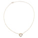 Necklace Cartier Coeur Trinity necklace three golds and diamonds. 58 Facettes 30010