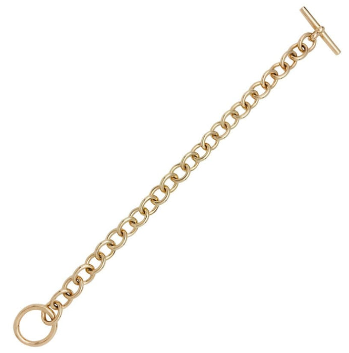 Bracelet Bracelet Hermès maillons ronds or jaune. 58 Facettes 28962