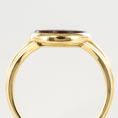 Bague 68 Bague ancienne homme intaille sur cornaline 58 Facettes 20-292-60